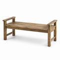 Bank aus recyceltem Akazienholz Braun 150x40x45 cm