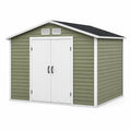 Polypropylen Gartenhaus rechteckig grün 300x200x230 cm